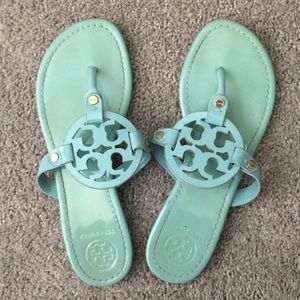 Tory Burch Miller Sandals light blue
